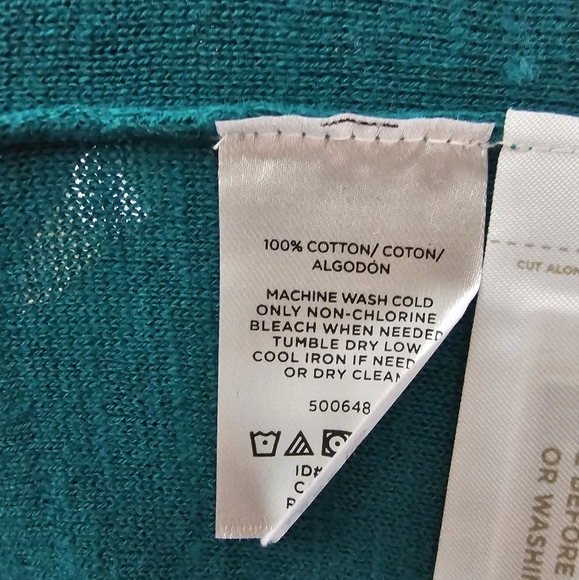 Teal Cardigan SP LOFT - Picture 4 of 8